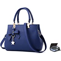  - URAQT Bolsos de Mujer- Bolso Señora Tote- PU Piel Bolso de Hombro Mujers del Trabajo- Diario Vida y Vacacione